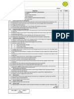 Monitoring CSSD