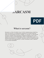 Paradox and Sarcasm