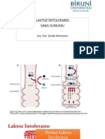 Laktoz İntoleransı Vaka Sunumu