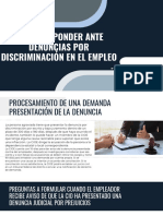 Como Responder Ante Denunciar Por Discriminacion