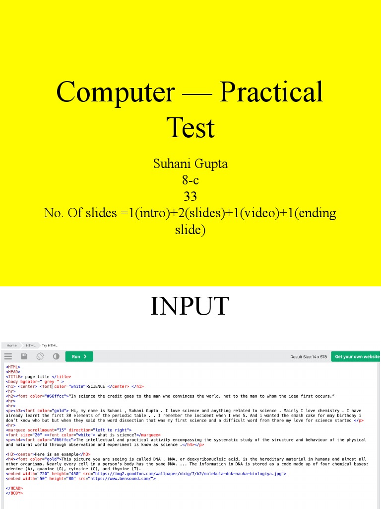 Computer Test 2 | PDF