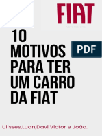 10 Motivos para Ter Um Carro Da Fiat