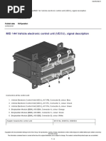 d13 Pinout Volvo | PDF | Fuel Injection | Rotating Machines