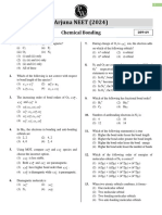 Chemical Bonding - DPP-09 (Of Lec-14) - Arjuna Neet 2024