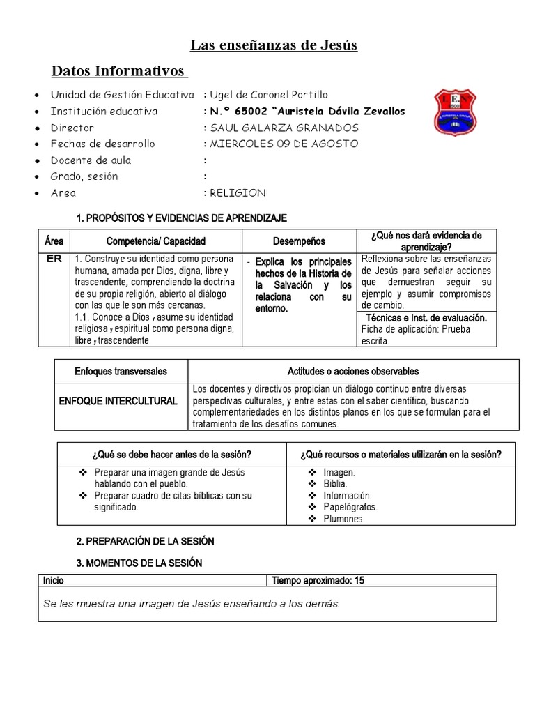 Enseñanzas de Jesús para la Vida Diaria | PDF | Jesús | Biblia