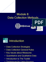 Module8, Data Collection Methods