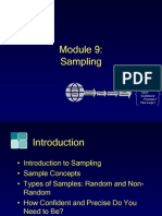 Module9, Sampling