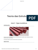 Aula 3 - Vigas Isostáticas I.