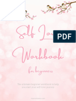 Self-Love Workbook For Beginners A4 Size
