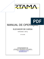 Manual de Operação Artama