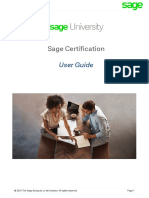 Sage Certification User Guide 06 - 2014
