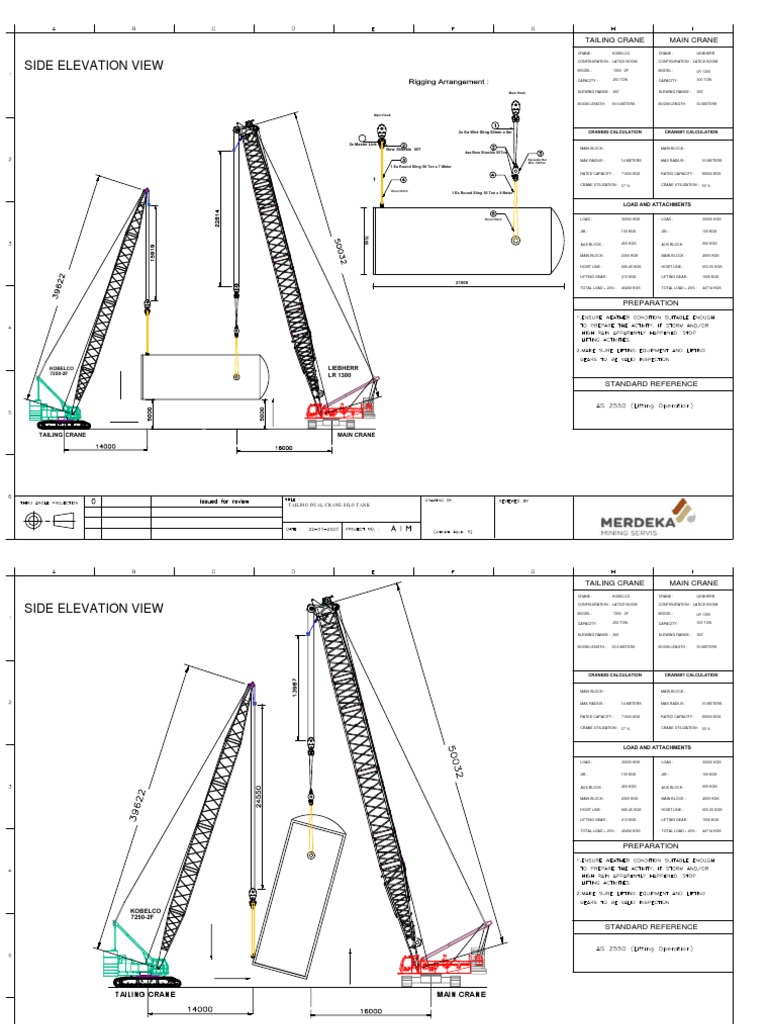 Mobile Crane Lift Study PDF Crane (Machine) Vehicles