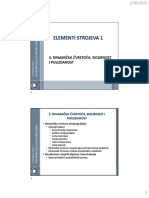 P05 Elementi Strojeva 1, Dinamicka Cvrstoca, Sigurnost, Pouzdanost 2022-23