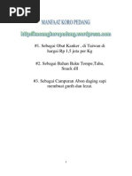 Download Manfaat Koro pedang Canavalia ensiformis by cangkordang SN66888054 doc pdf