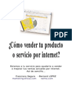 Como Vender Productos y Servicios Por Internet