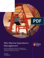MSC in Marine Operations Management Brochure - LMA - 2023 - FINAL