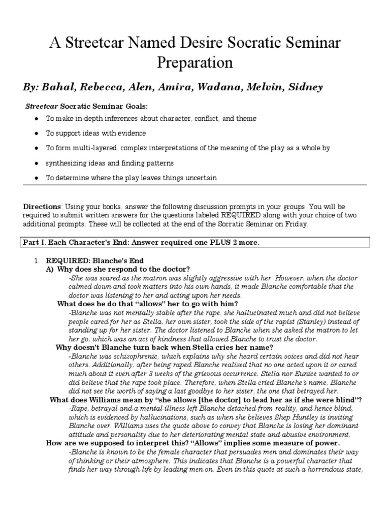 BRAAWMS - Socratic Seminar Preparation | PDF