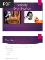 Nottingham Sensory Assessment Guide | PDF | Senses | Somatosensory System