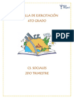 Cartilla de Ejercitación Cs. Sociales 2do Trimestre