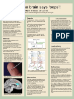 Poster Draft Marin Krebbers 'How The Brain Says Oops!'