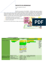 PROYECTO DE APRENDIZAJE Los Sectores