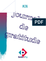 Mon Journal de Gratitude Boite A Psy