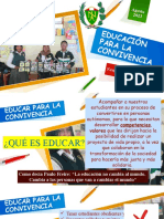 Educación para La Convivencia