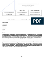 Análise Pericial de Falha em Sistema de Distribuição de Energia Elétrica em Usina Eólica