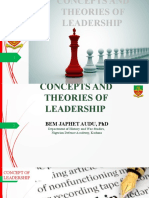 Concepts and Theories of Leadership Lecture 2