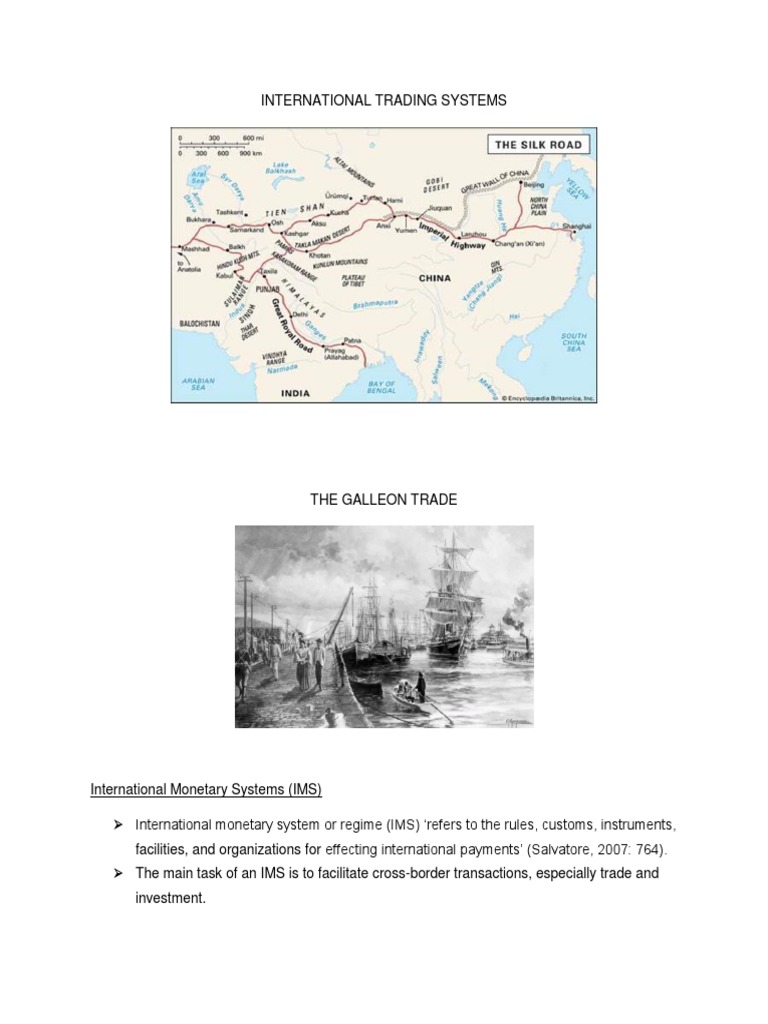 International Trading Systems | PDF