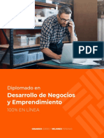 Plan de Estudio Anahuac Desarrollo Negocios Emprendimiento