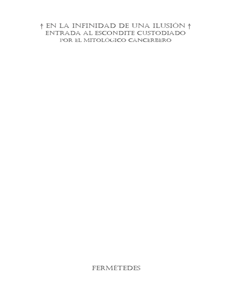 En La Infinidad de Una Ilusion PDF | PDF | Anarquismo | Narración
