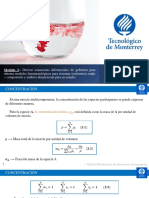 Velocidades Relativas, Término Convectivo de La Ley de Fick y Difusividad de Masa Gaseosa