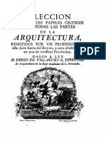 1766 D de Villanueva Papeles Criticos Sobre Arquitectura
