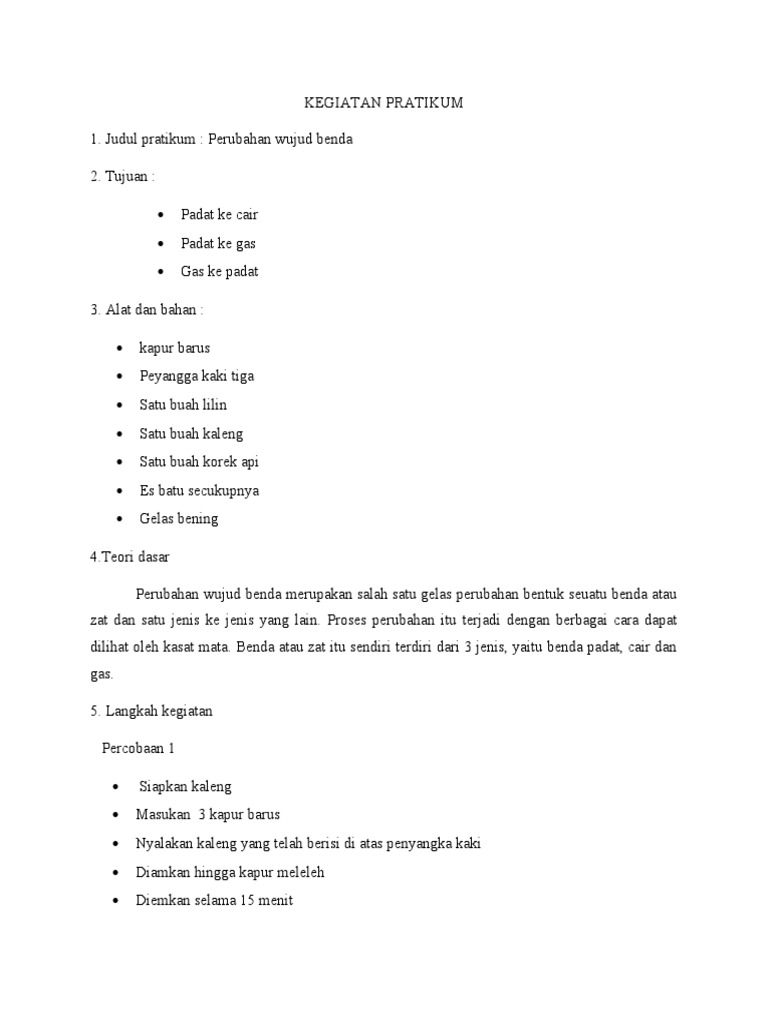 Praktikum | PDF