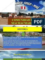 Comunidad de Machacmarca Trabajo Grupal