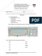 Examen de Computación II Unidad