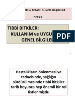 TIBBI BITKILER Ve ECZACI Guncel Basliklar 5