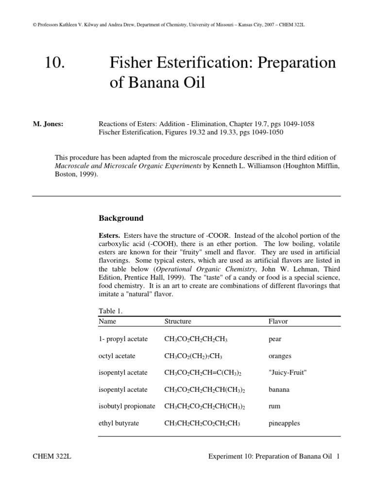 Synthesis of banana flavor image