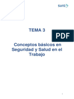 Cartilla - TEMA3. Conceptos Básico en Seguridad y Salud en El Trabajo