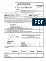 Barcodeitem : Strsubsystemgenericnodenumber Strsubsystemgenericnodedescription