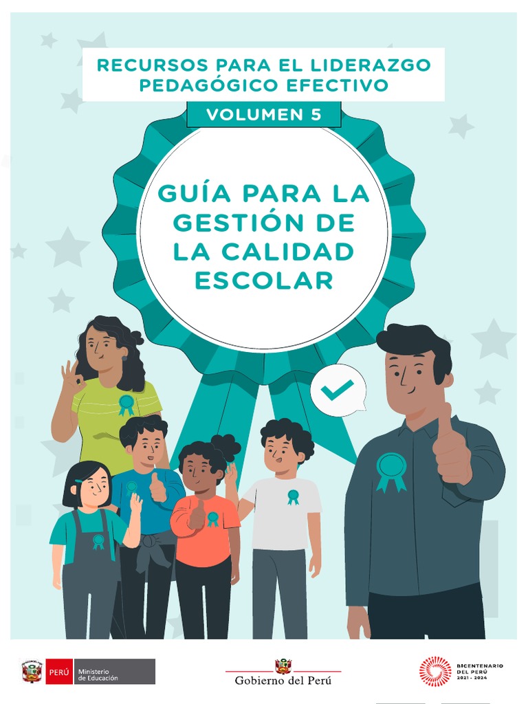 Guía para la Calidad Escolar 2025 | PDF | Evaluación | Gestión de la ...