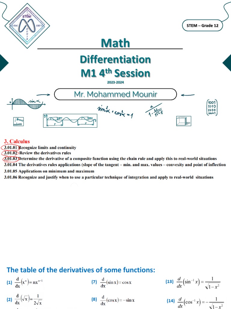 Math S4 | PDF | Mathematical Relations | Analysis