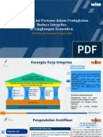 PPT Penguatan Lini Pertama Dalam Peningkatan Budaya Integritas Di Lingkungan Kemenkeu