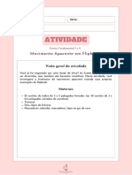 ATIVIDADE LÚDICA - Movimento Aparente em Flipbooks