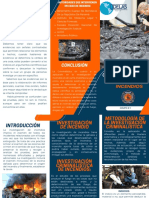 Aplicacion de La Criminalistica en La Investigacion de Incendios