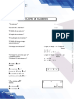 Planteo de Ecuaciones