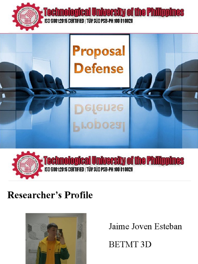 Proposal defense ppt template pdf