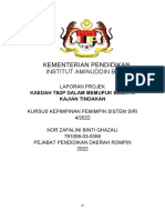 Laporan Projek Tugasan 1 Pemimpin Sistem