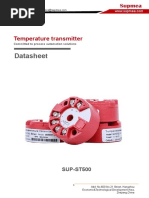 Temperature Transmitter Datasheet